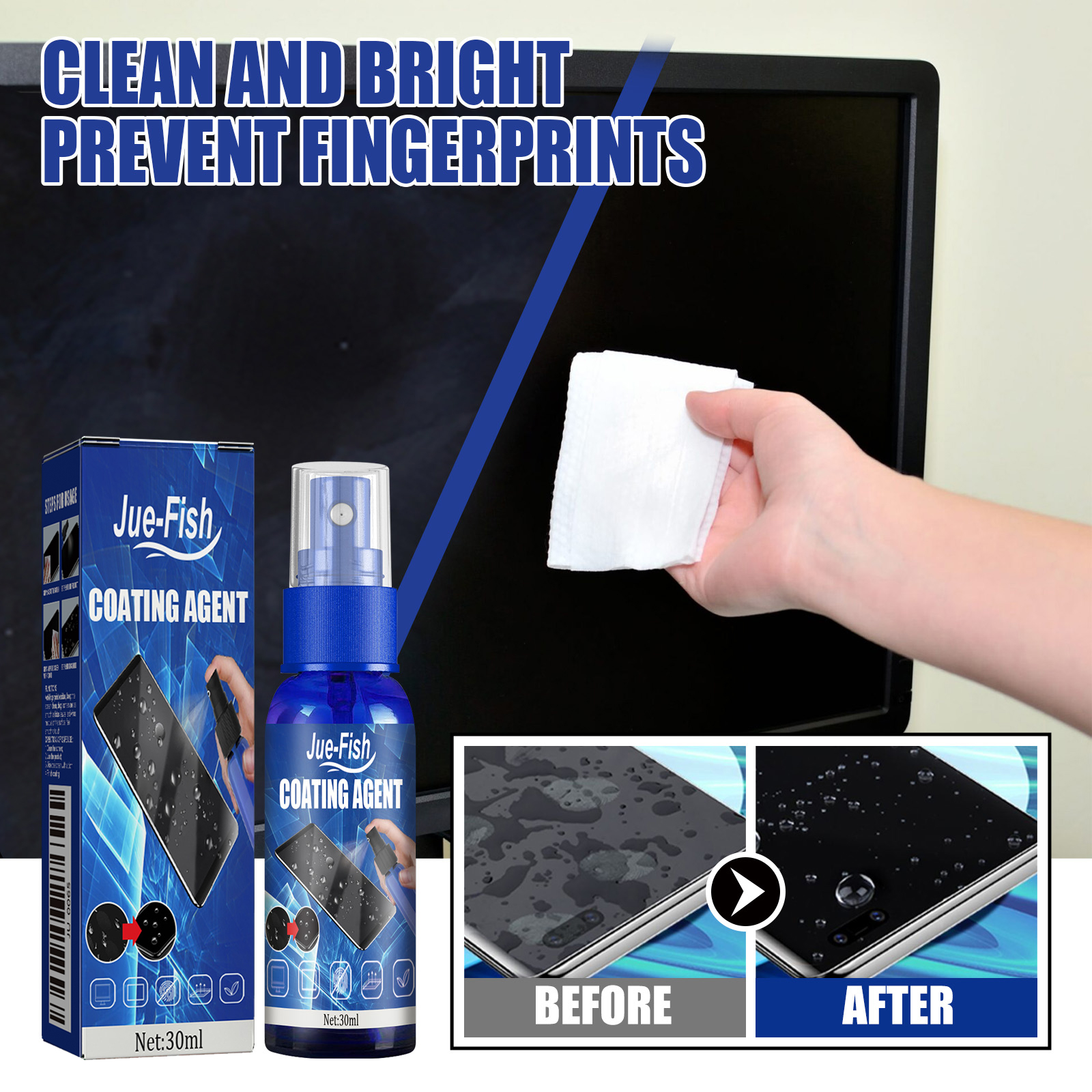 Screen Coating Agent, Smartpho - đánh giá và giá Oleophobic Coating Spray