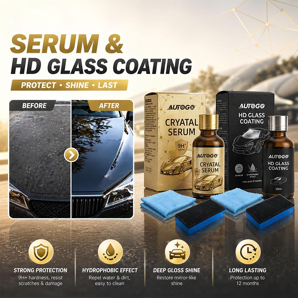 Car Ceramic Coating Kit HD Gla - đánh giá và giá Glass Protector Auto