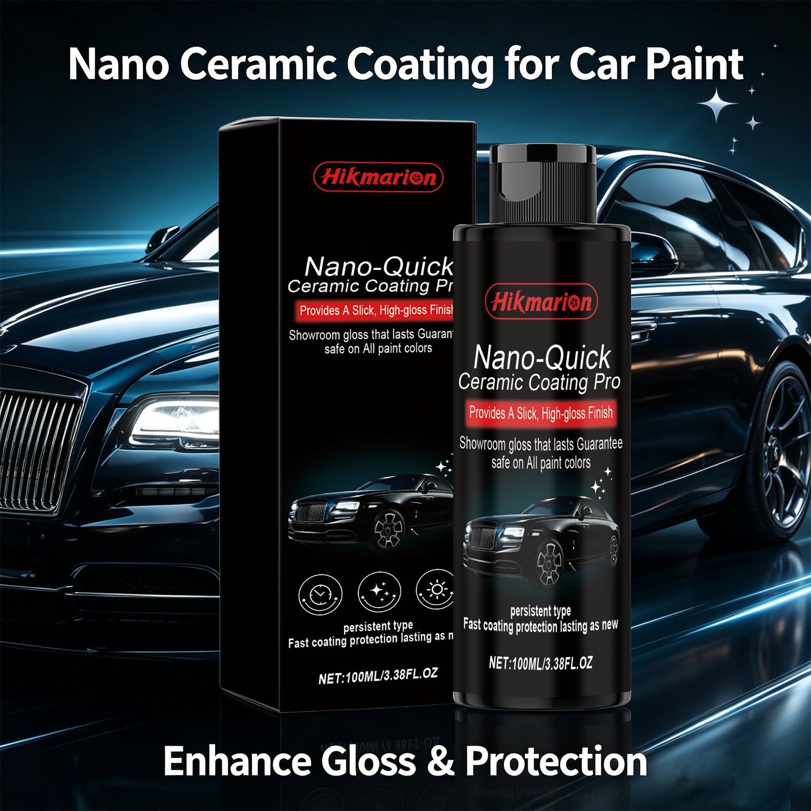 Nano Ceramic Car Coating Liqui - đánh giá và giá Nano Liquid Coating