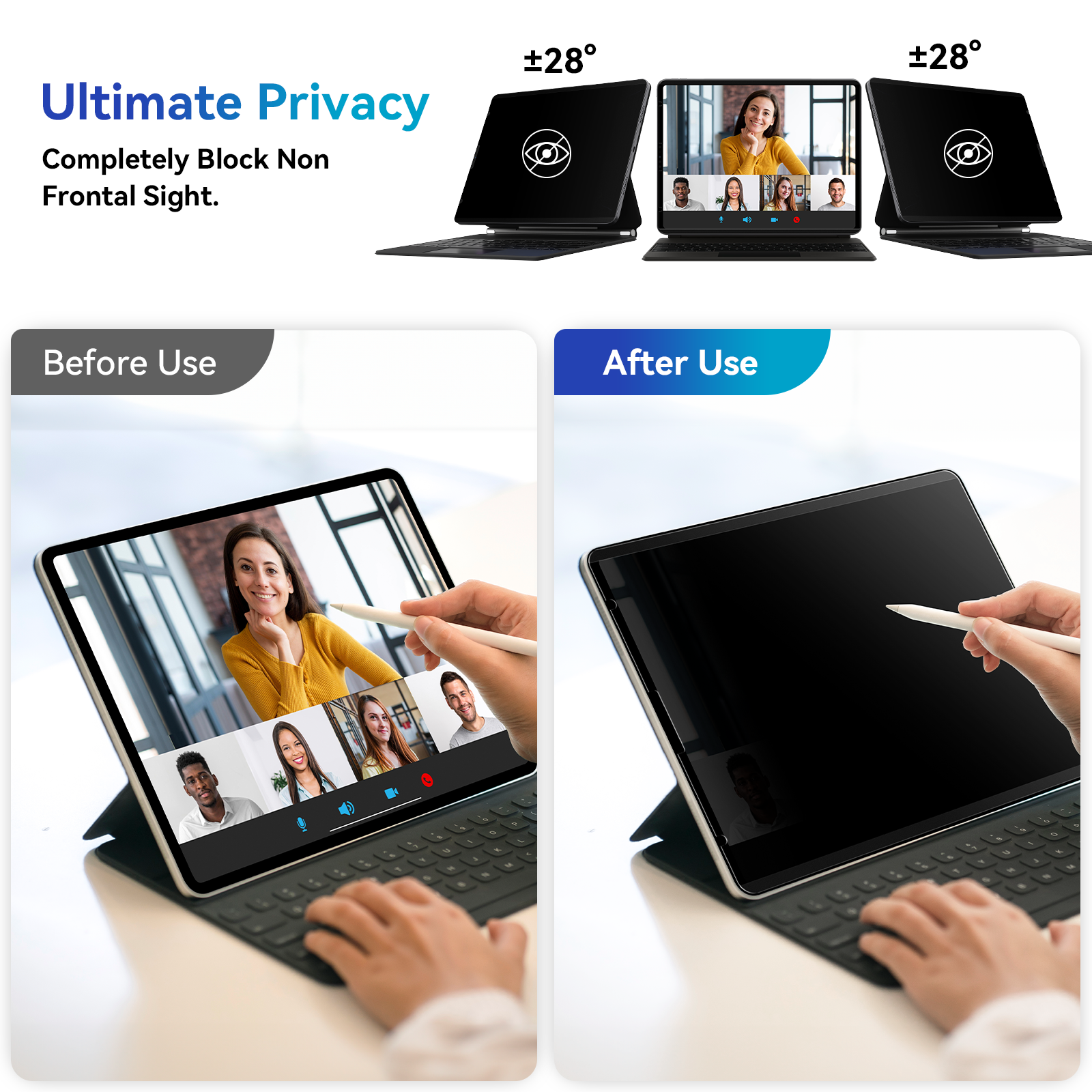 Protescreen 1PC Magnetic Priva - đánh giá và giá Privacy Filter 2Pack