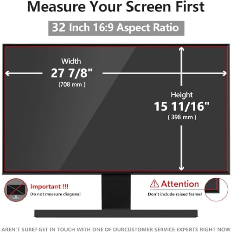 32 Inch Computer Privacy Scree - đánh giá và giá Privacy Filter 2Pack