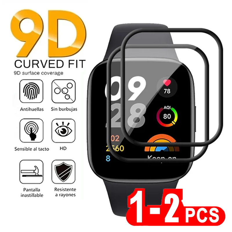 2 Pcs Tempered Glass for Redmi - đánh giá và giá Smartwatch Screen Film