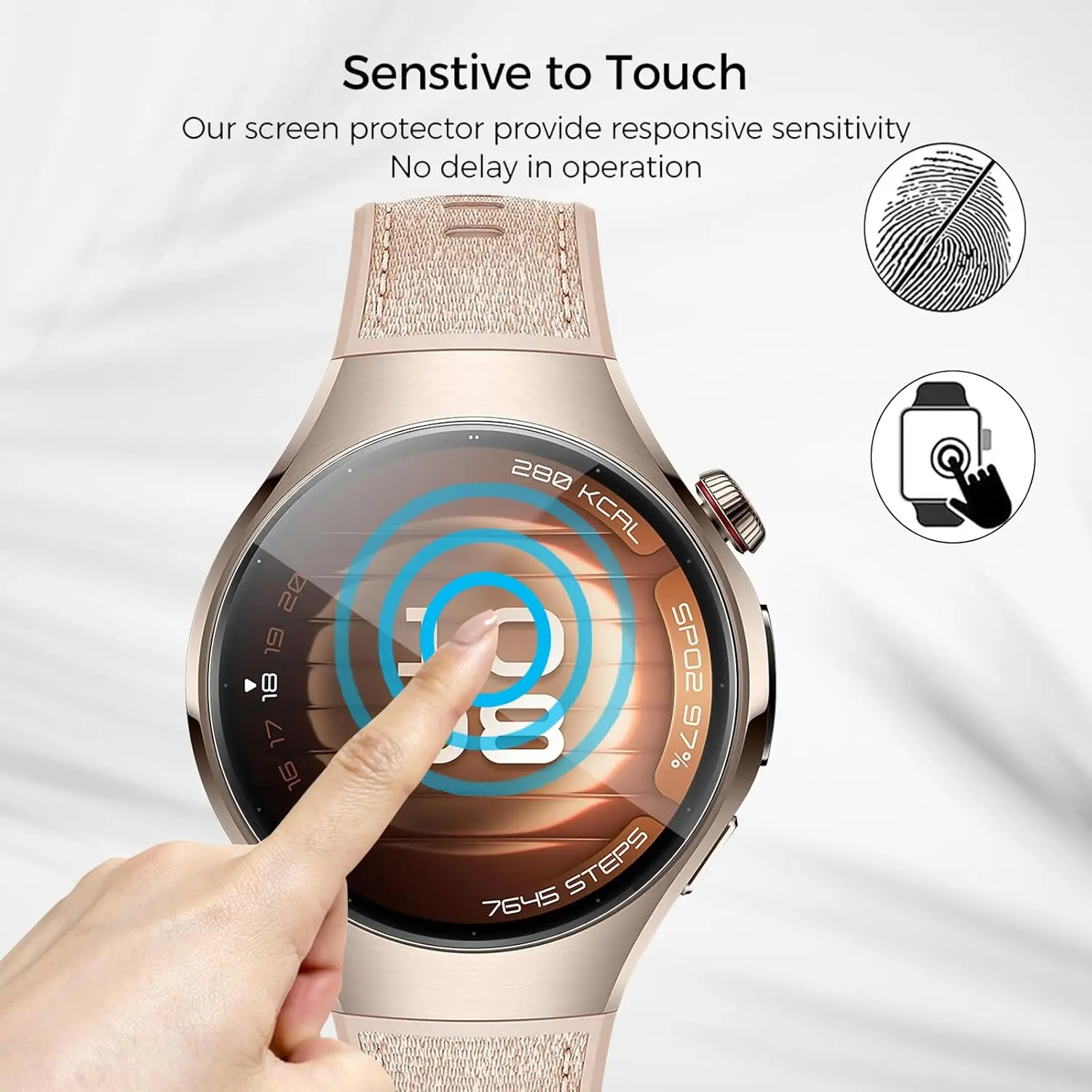 Hydrogel Film For Huawei Watch - đánh giá và giá Hydrogel Screen Protector