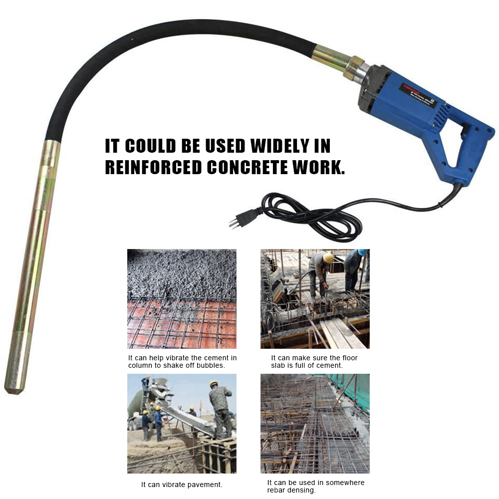 Electric Handhled Concrete Vib - đánh giá và giá Air Bubble Remover