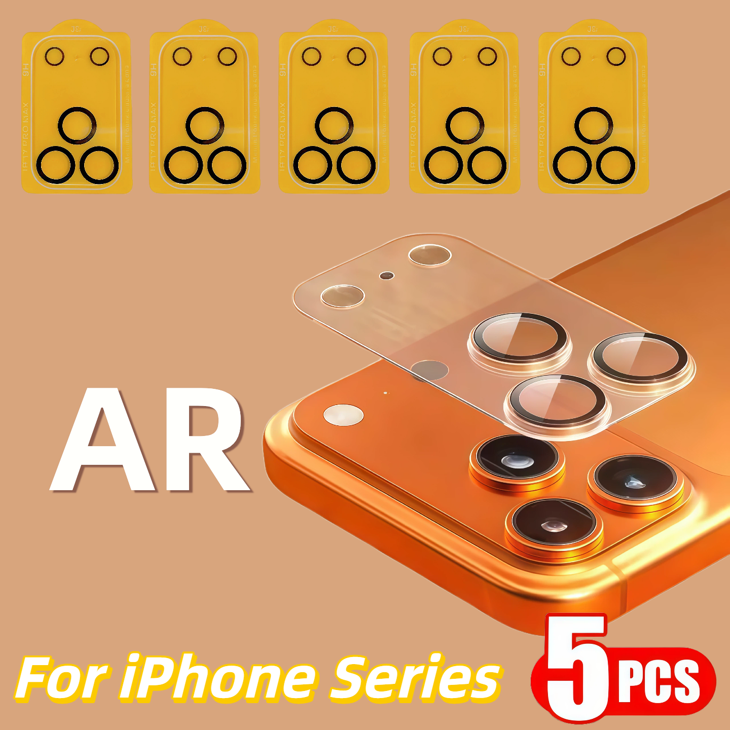 5Pcs For  iPhone 17 Air 16e 16 - đánh giá và giá Tempered Glass Screen 9H