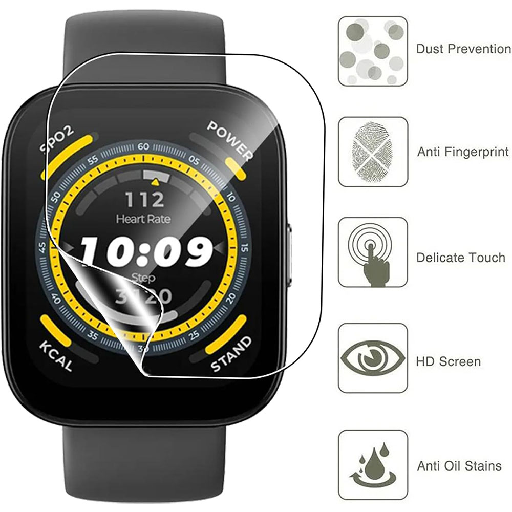 3PCS Clear HD Film Screen Prot - đánh giá và giá Smartwatch Screen Film