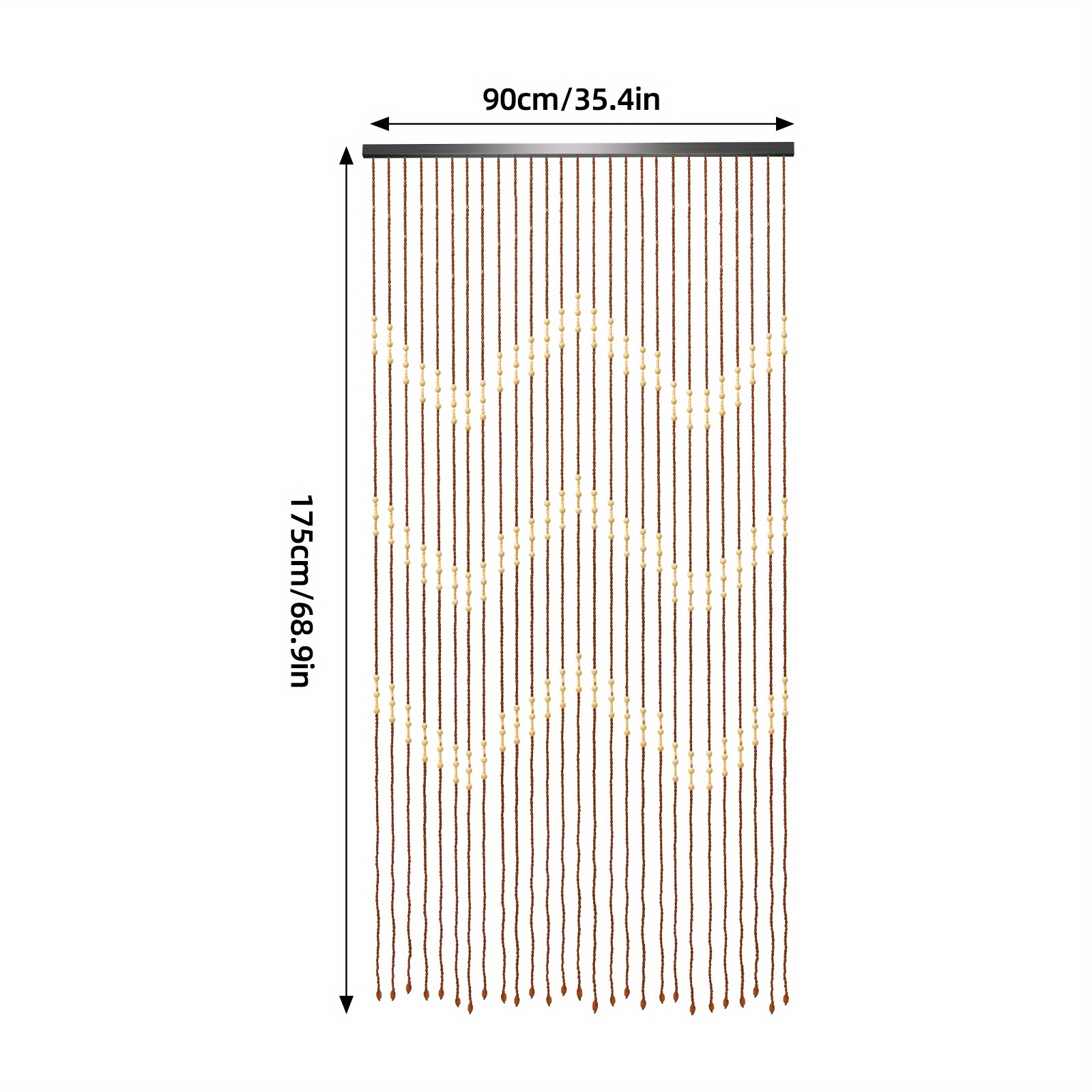 90cm*175cm*27 Vintage Wooden B - đánh giá và giá Privacy Screen Protector